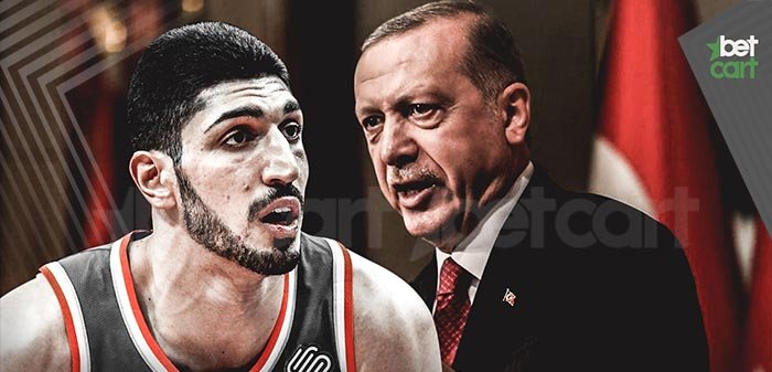 انس کنتر ستارهی بسکتبال NBA در مقابل اردوغان 1 | 26572 Kanter v Erdogan 1