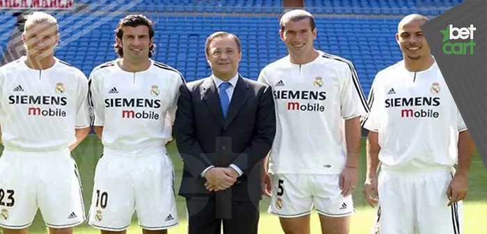 تاریخچه تیم رئال مادرید ؛ پر افتخارترین باشگاه تاریخ فوتبال 6 | 30683 los galacticos del real madrid florentino perez