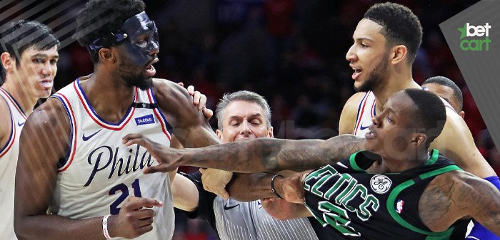شرط بندی بسکتبال NBA؛ جدال فیلادلفیا سونی سیکسرز و بوستون سلتیکس 2 | 25572 شرط بندی بسکتبال