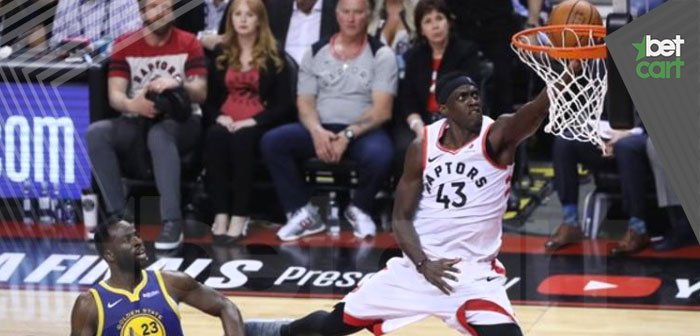 تورنتو رپترز در فینال NBA قدم اول را برابر گلدن استیت محکم برداشت