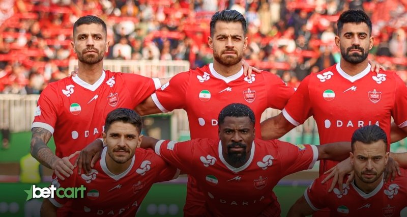 پیکان ۰-۱ پرسپولیس: پیروزی خفیف سرخها با گل اورونوف 3 | 69138 عکس تیمی بازیکنان پرسپولیس پیش از آغاز مسابقه